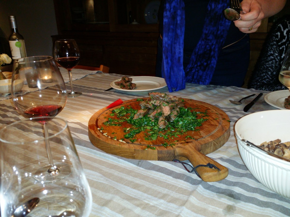 Dress the board&nbsp;Rib-Eye