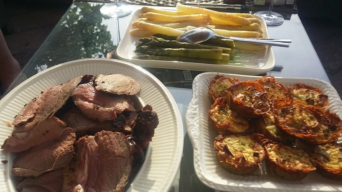 Spring is in the air! Lamb on the&nbsp;grill!