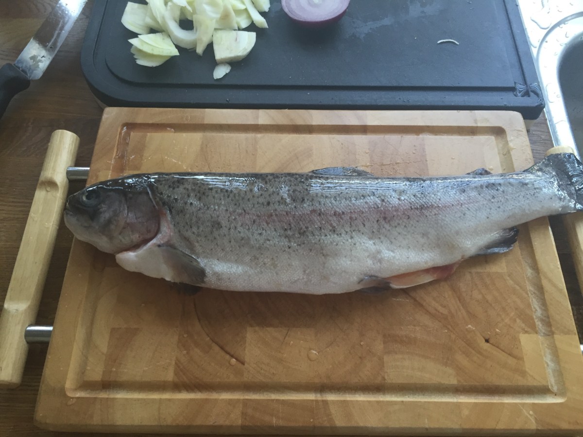 Trout with orange and&nbsp;herbs